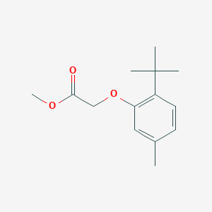 Methyl 2-(2-tert-butyl-5-methylphenoxy)acetate
