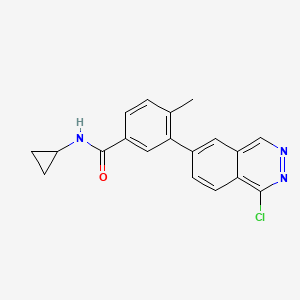 3-(1-chlorophthalazin-6-yl)-N-cyclopropyl-4-methylbenzamide