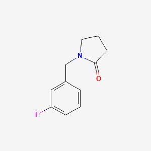 1-(3-Iodo-benzyl)-pyrrolidin-2-one
