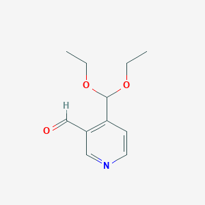 4-Diethoxymethyl-pyridine-3-carbaldehyde