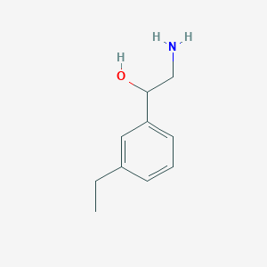2-Hydroxy-2-(3-ethylphenyl)ethanamine