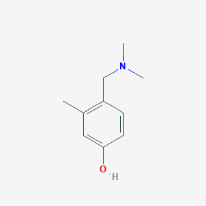 4-((Dimethylamino)methyl)-3-methylphenol