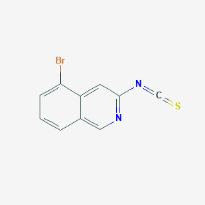 molecular formula C10H5BrN2S B8491996 5-Bromo-3-isothiocyanatoisoquinoline CAS No. 1192815-03-4