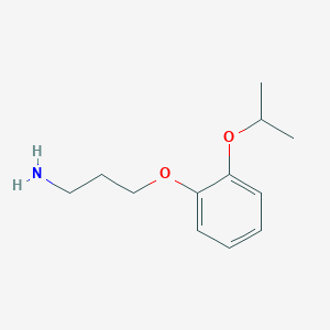 molecular formula C12H19NO2 B8492042 3-(2-Isopropoxy-phenoxy)-propylamine 