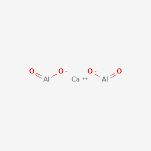molecular formula CaAl2O4<br>Al2CaO4 B084921 Calcium aluminate CAS No. 12042-68-1