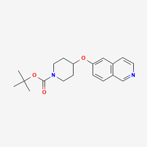 4-(Isoquinolin-6-yloxy)-piperidine-1-carboxylic acid tert-butyl ester