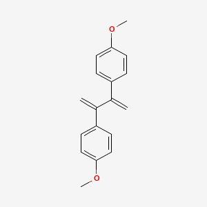 molecular formula C18H18O2 B8492116 2,3-Di(4-methoxyphenyl)-1,3-butadiene CAS No. 52255-88-6