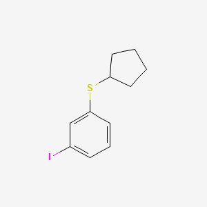 1-(Cyclopentylthio)-3-iodobenzene
