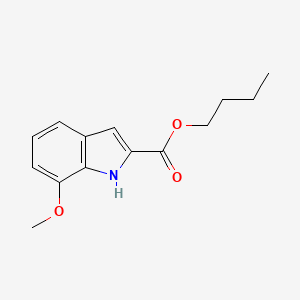 Butyl 7-methoxy-1H-indole-2-carboxylate
