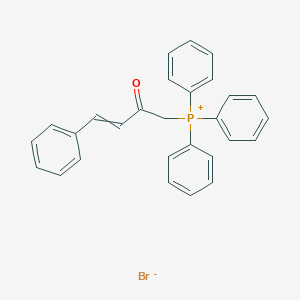 (2-Oxo-4-phenylbut-3-en-1-yl)(triphenyl)phosphanium bromide