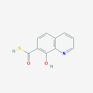 molecular formula C10H7NO2S B8492289 7-Thiocarboxy-8-hydroxyquinoline 