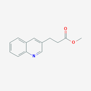 Methyl 3-(3-quinolinyl)propanoate