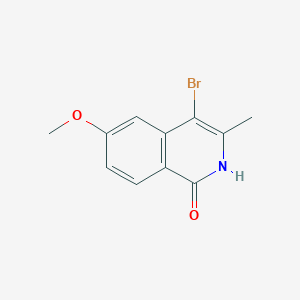 4-bromo-6-methoxy-3-methyl-1,2-dihydroisoquinolin-1-one