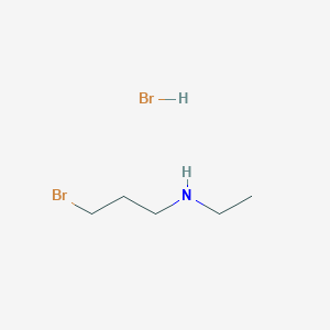 1-Propanamine, 3-bromo-N-ethyl-, hydrobromide