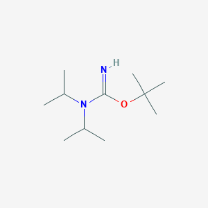 tert-Butyl N,N-dipropan-2-ylcarbamimidate
