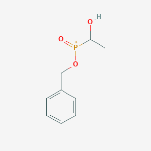 (Benzyloxy)(1-hydroxyethyl)oxophosphanium