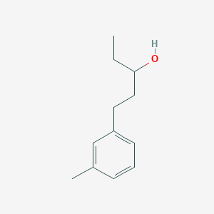 molecular formula C12H18O B8492498 3-Tolylmethyl-2-butanol 