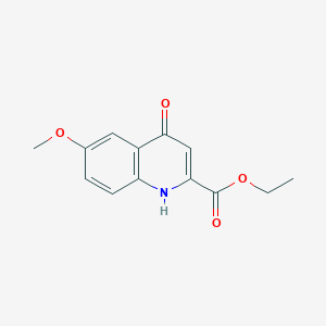 Ethyl 6-methoxy-4-oxo-1,4-dihydroquinoline-2-carboxylate