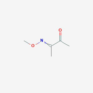 molecular formula C5H9NO2 B8492533 butane-2,3-dione mono-(O-methyl oxime) CAS No. 617-32-3