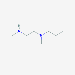 molecular formula C8H20N2 B8492559 N1-Isobutyl-N1,N2-dimethylethane-1,2-diamine 