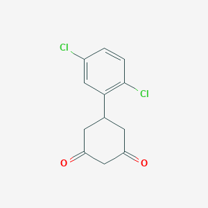 molecular formula C12H10Cl2O2 B8492618 5-(2,5-Dichlorophenyl)-cyclohexane-1,3-dione 