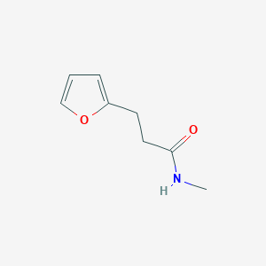 molecular formula C8H11NO2 B8492831 N-methyl-3-(furan-2-yl)propanamide 
