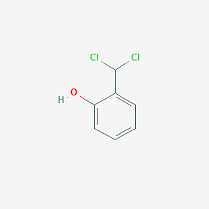 molecular formula C7H6Cl2O B8492852 Salicylyl chloride CAS No. 70679-67-3