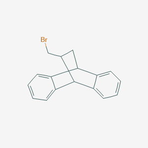 molecular formula C17H15Br B8492901 11-Bromomethyl-9,10-dihydro-9,10-ethanoanthracene 
