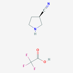 (R)-pyrrolidine-3-carbonitrile trifluoroacetate