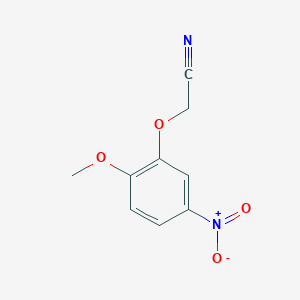(2-Methoxy-5-nitrophenoxy)acetonitrile