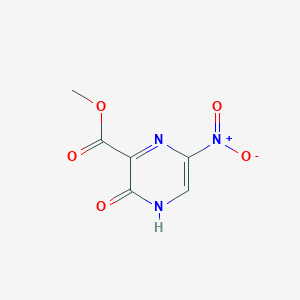 Methyl 6-nitro-3-oxo-3,4-dihydropyrazine-2-carboxylate