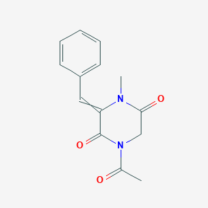 1-Acetyl-3-benzylidene-4-methylpiperazine-2,5-dione