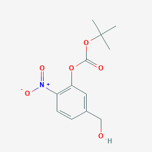 Tert-butyl (5-hydroxymethyl-2-nitrophenyl) carbonate