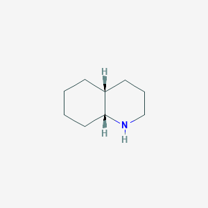molecular formula C9H17N B084933 顺式-十氢喹啉 CAS No. 10343-99-4