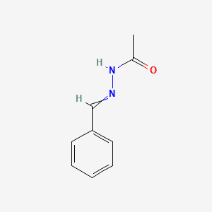 molecular formula C9H10N2O B8493343 benzaldehyde N-acetylhydrazone 