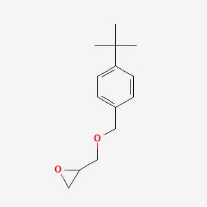 molecular formula C14H20O2 B8493393 2-(4-Tert-butyl-benzyloxymethyl)-oxirane 