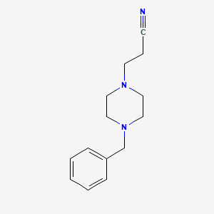 1-(2-Cyanoethyl)-4-benzylpiperazine