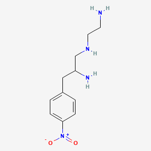 N1-(2-aminoethyl)-3-(4-nitrophenyl)propane-1,2-diamine