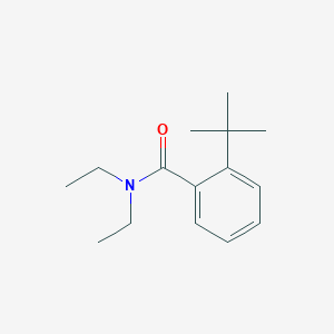 molecular formula C15H23NO B8493656 N,N-diethyl-2-tert-butylbenzamide 