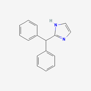 molecular formula C16H14N2 B8493664 2-(diphenylmethyl)-1H-imidazole 