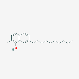 7-Decyl-2-methylnaphthalen-1-OL