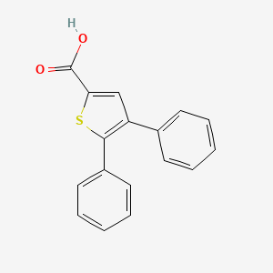 molecular formula C17H12O2S B8493772 4,5-Diphenylthiophene-2-carboxylic acid CAS No. 40133-11-7