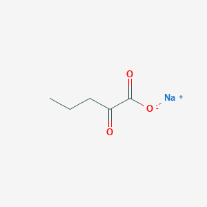 molecular formula C5H7NaO3 B084938 2-氧戊酸钠 CAS No. 13022-83-8