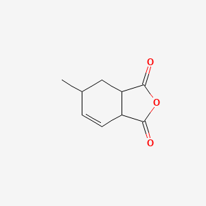 molecular formula C9H10O3 B8493819 5-Methyl-3a,4,5,7a-tetrahydro-2-benzofuran-1,3-dione CAS No. 23939-55-1