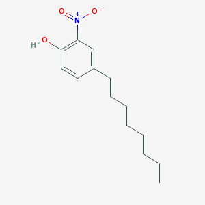 molecular formula C14H21NO3 B8494004 2-Nitro-4-octylphenol CAS No. 24777-05-7