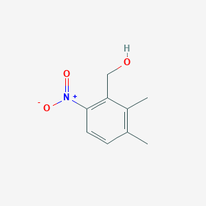 molecular formula C9H11NO3 B8494024 2,3-Dimethyl-6-nitrobenzenemethanol 
