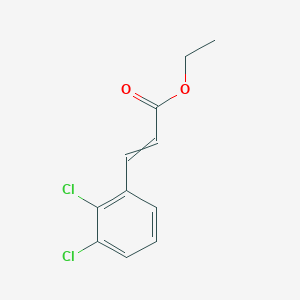 molecular formula C11H10Cl2O2 B8494056 Ethyl 2,3-dichlorocinnamate 