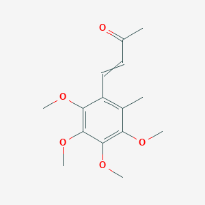 4-(2,3,4,5-Tetramethoxy-6-methylphenyl)but-3-en-2-one