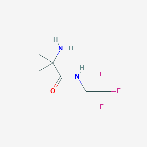 1-amino-N-(2,2,2-trifluoroethyl)cyclopropanecarboxamide