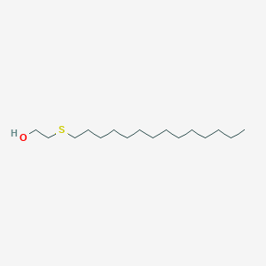 molecular formula C16H34OS B8494453 2-Tetradecylsulfanyl-ethanol CAS No. 26535-61-5